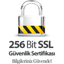 256 Bit SSL Güvenli